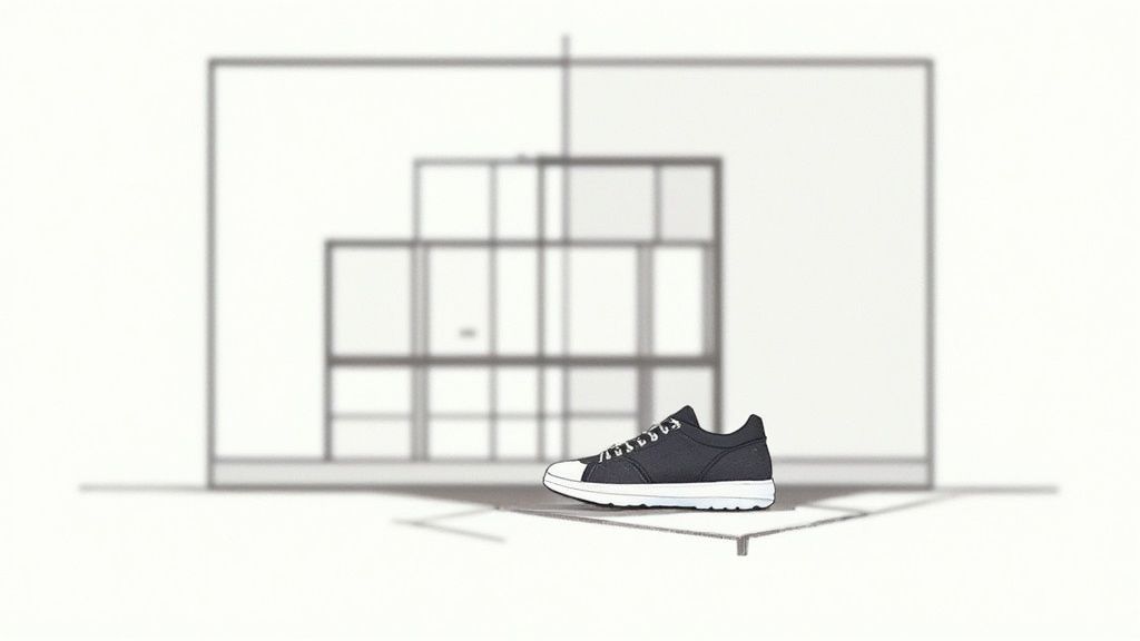 Post-production setup for product photography at home