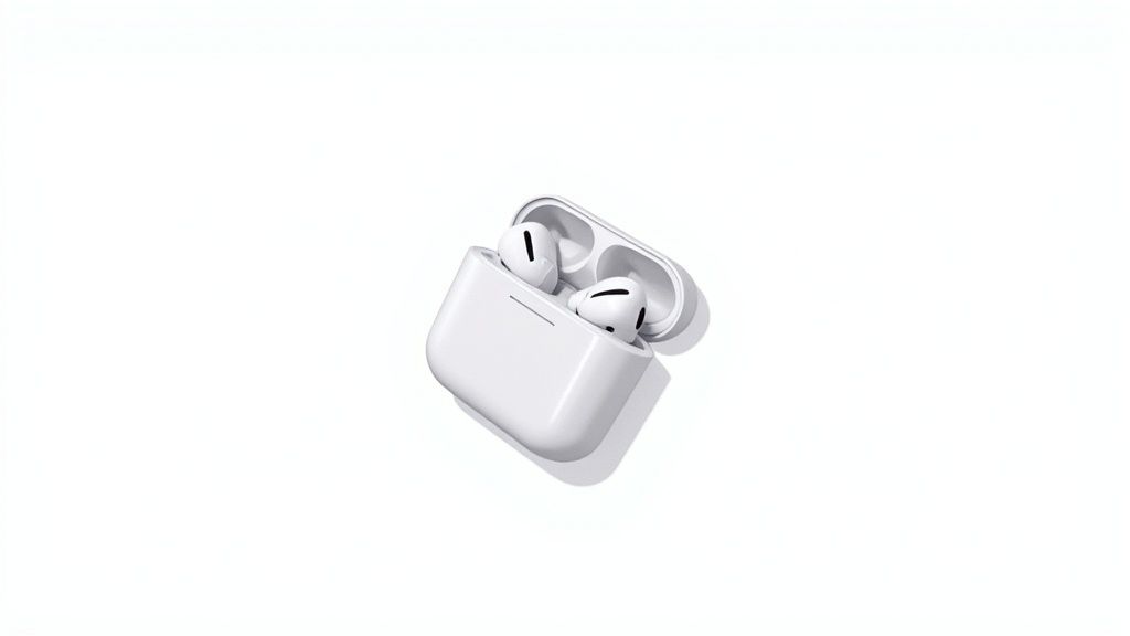 Minimalist White Background Photography