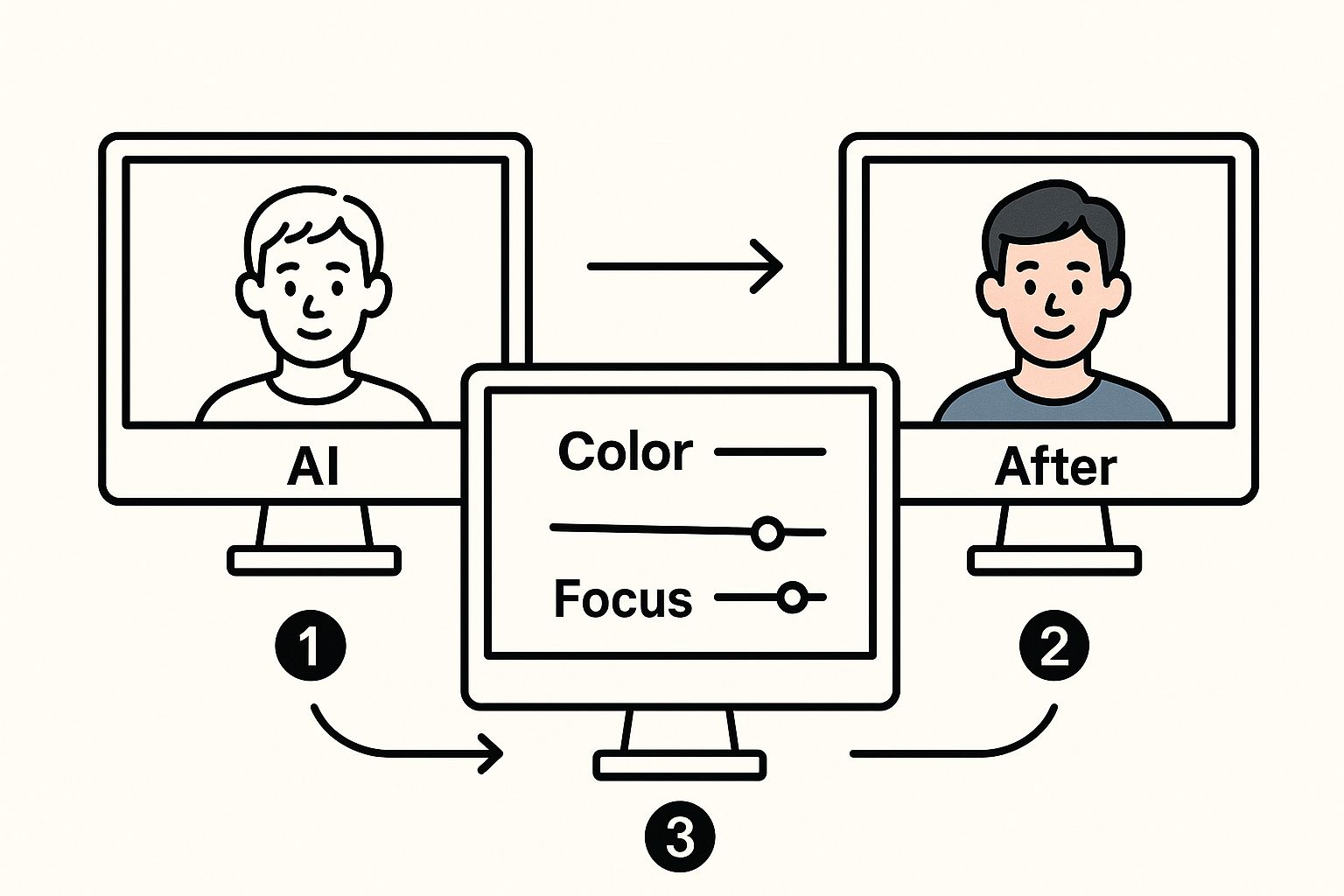 Infographic about ai for photography