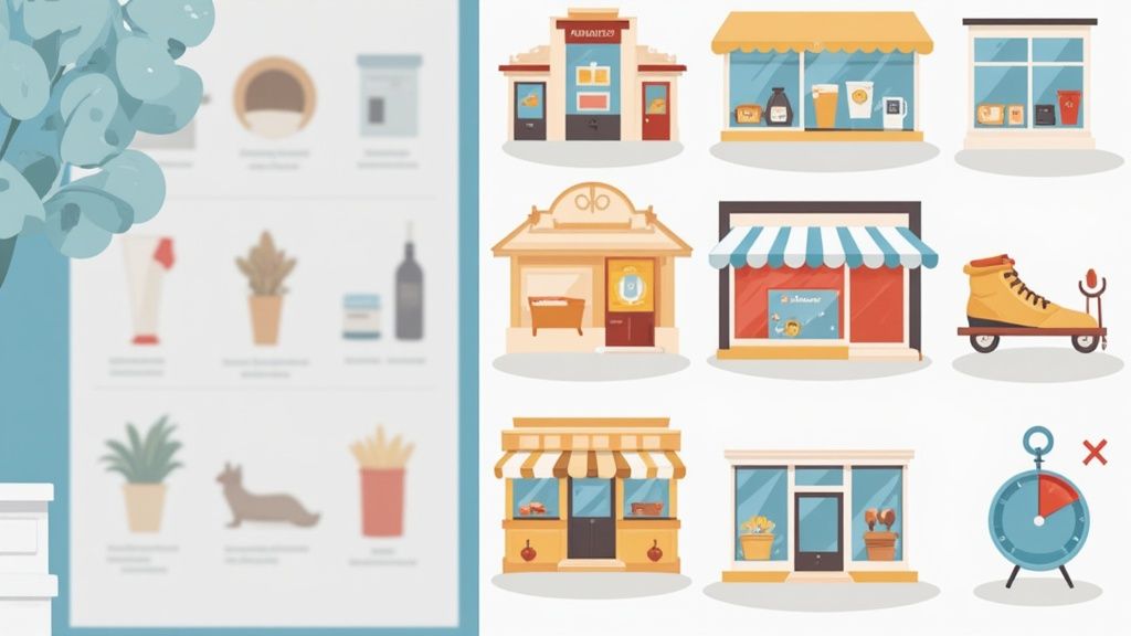 A professional product photography setup with a camera, lighting, and a product on a white background.