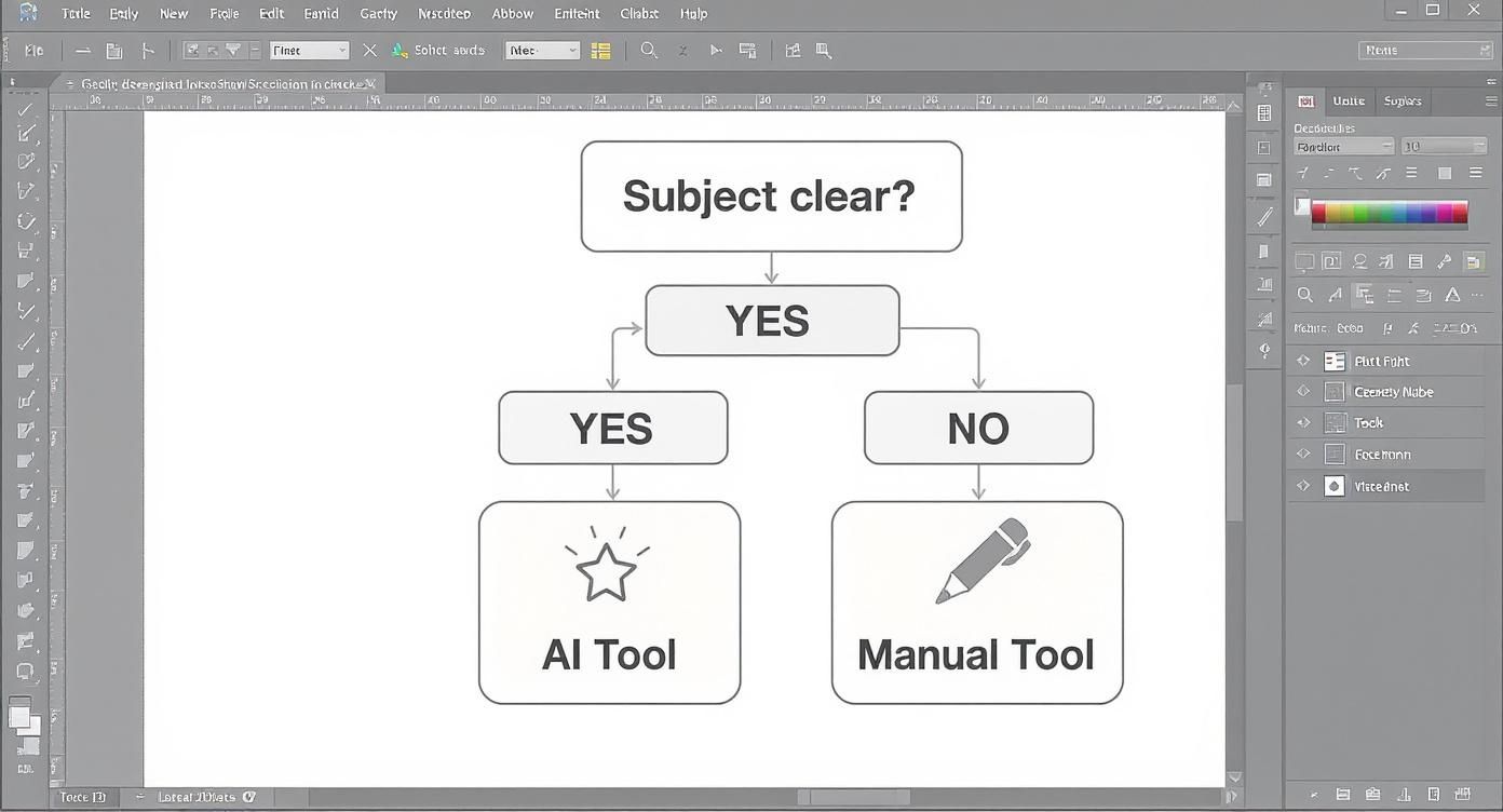 Infographic about how to change background in photoshop