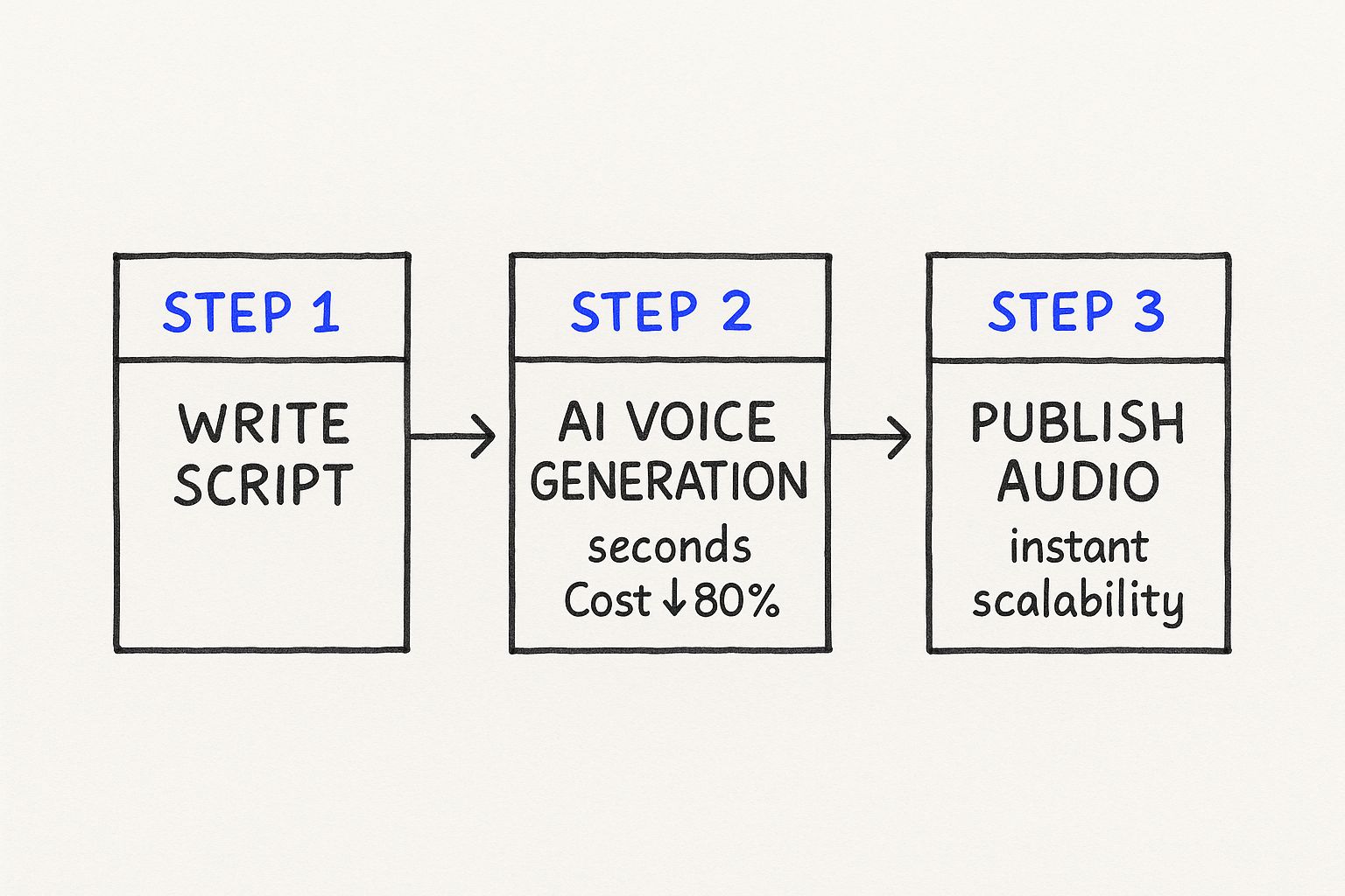 Infographic about ai voice