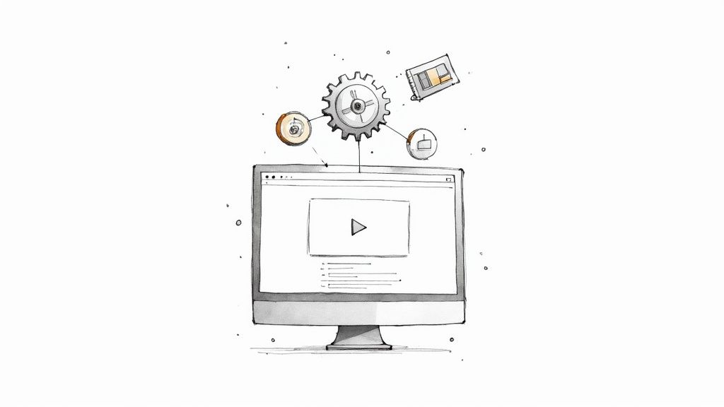 A diverse selection of AI avatars with different appearances and expressions