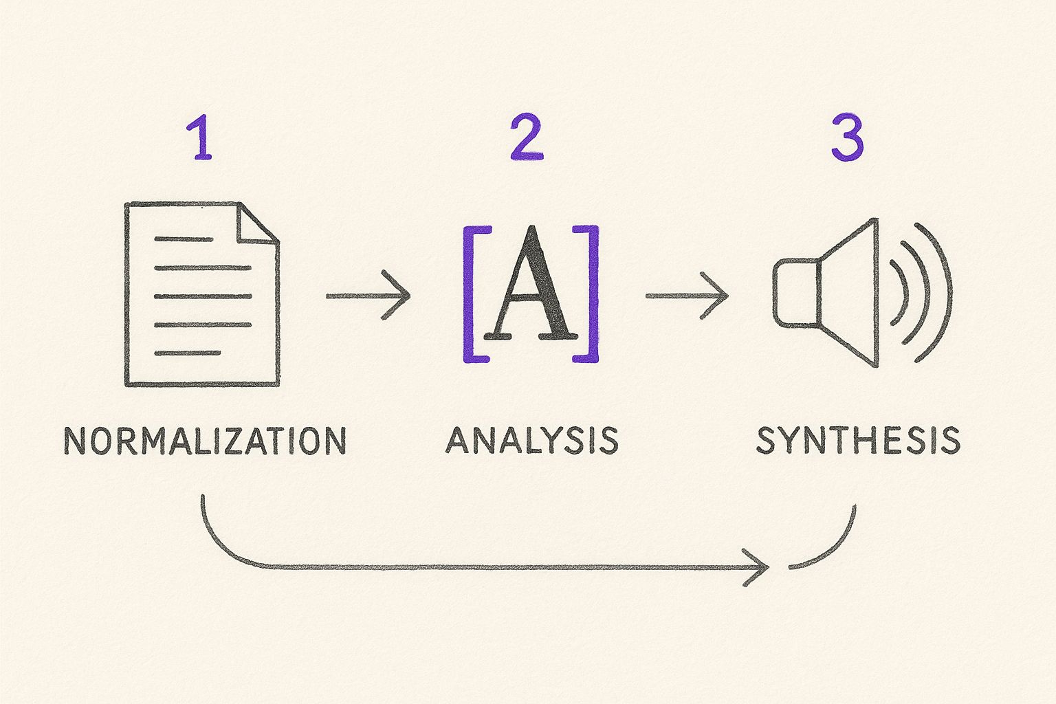 Infographic about text to speech