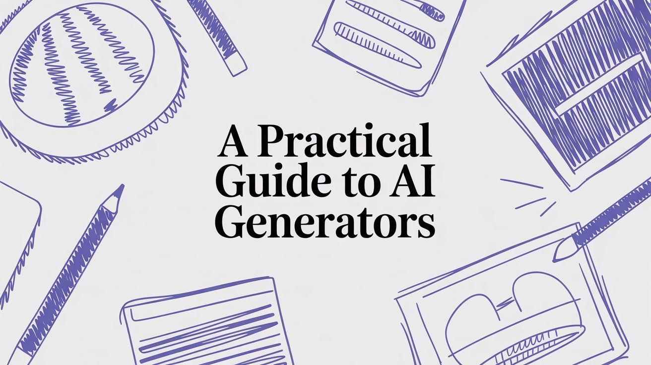 A Practical Guide to AI Generators blog post