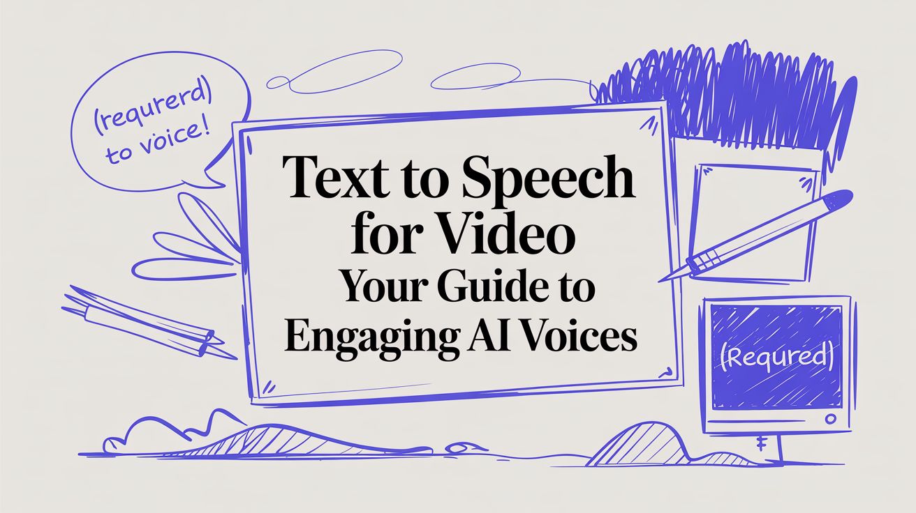 Text to Speech for Video Your Guide to Engaging AI Voices blog post