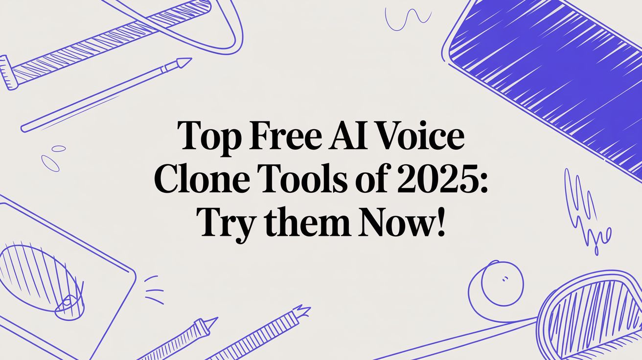 Top Free AI Voice Clone Tools of 2025: Try Them Now! blog post