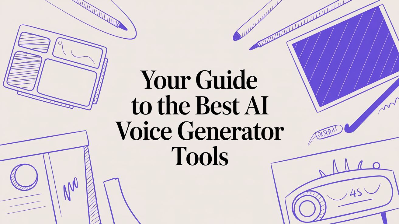 Your Guide to the Best AI Voice Generator Tools blog post