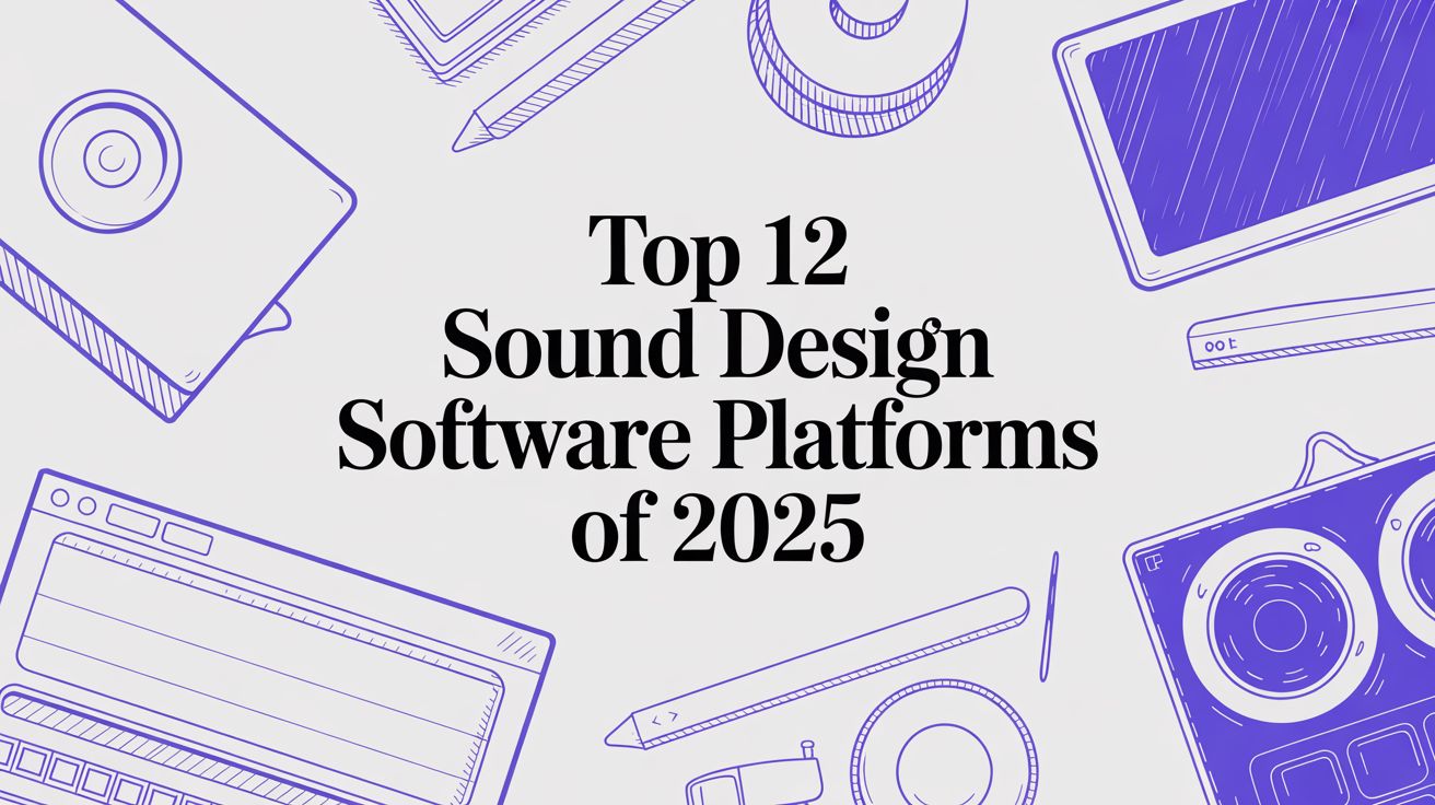Cover for Top 12 Sound Design Software Platforms of 2025