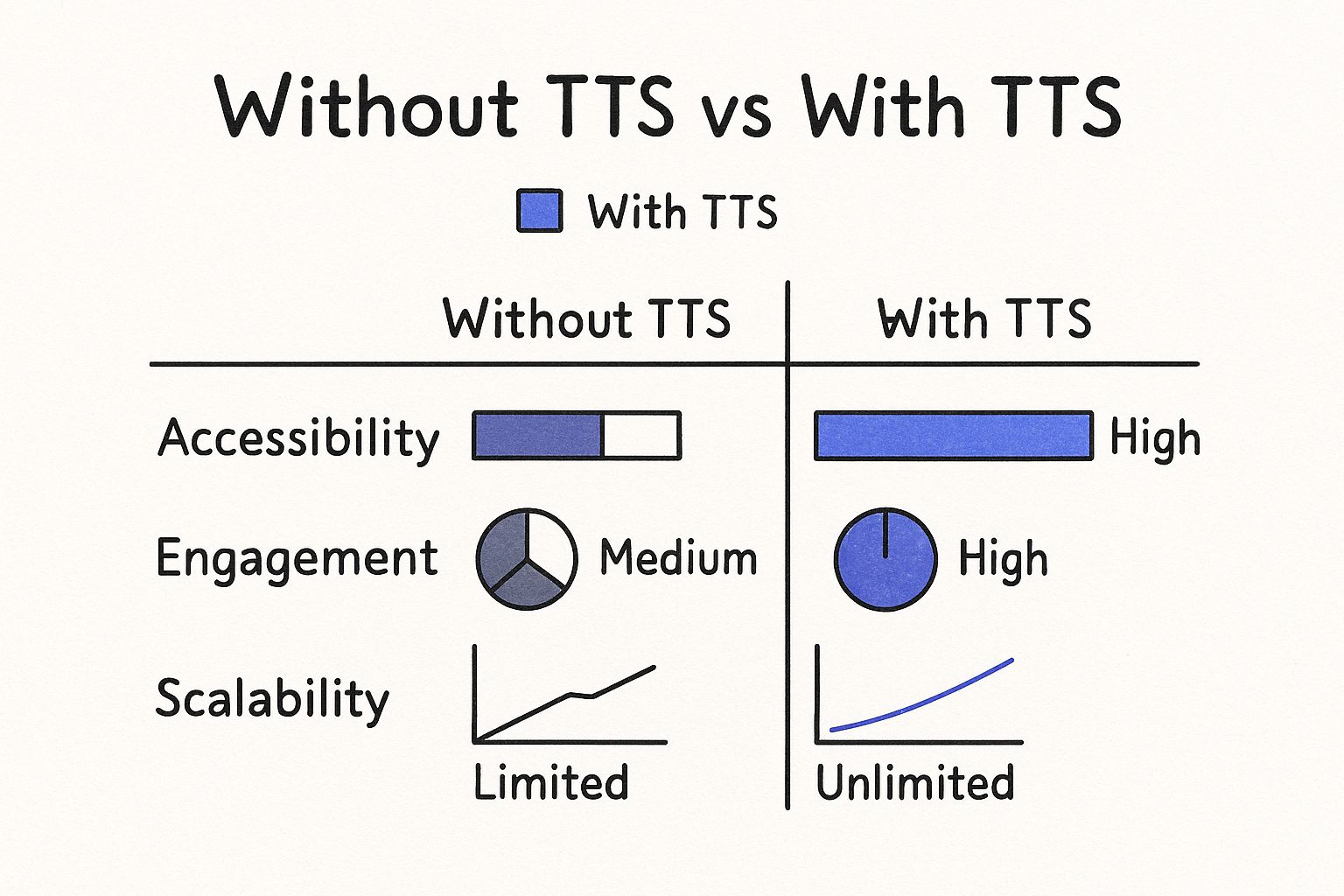 Infographic about text to speech api