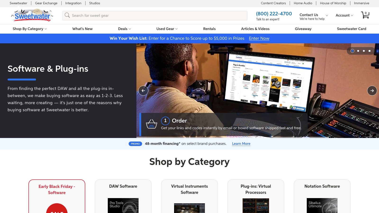 Sweetwater (Software & Plug‑ins)
