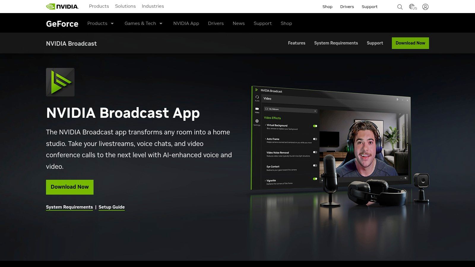 NVIDIA Broadcast