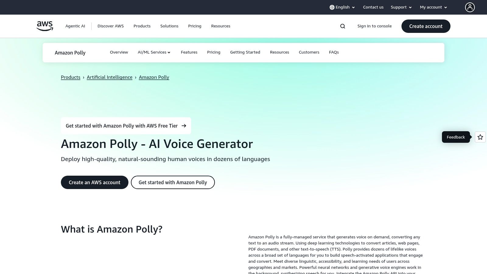 Amazon Polly