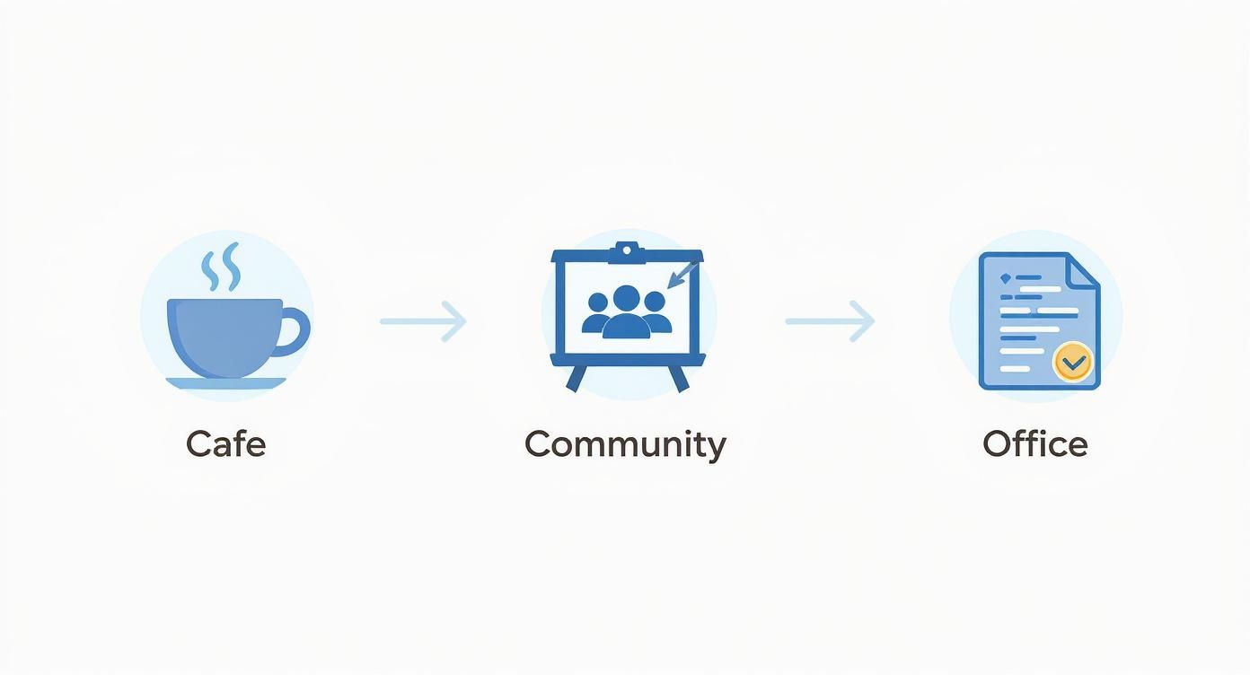 Infographic about a4 size poster