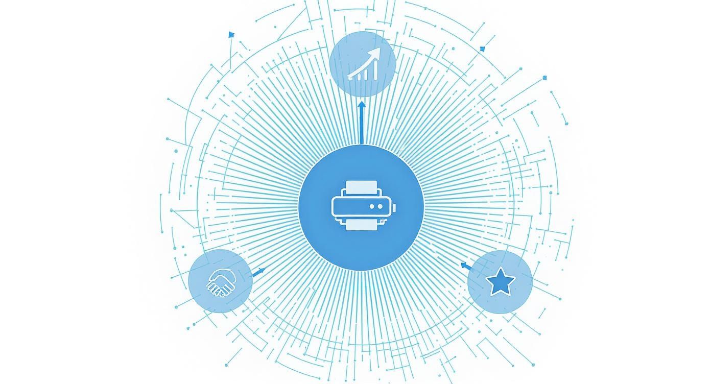 Infographic about finishing in printing