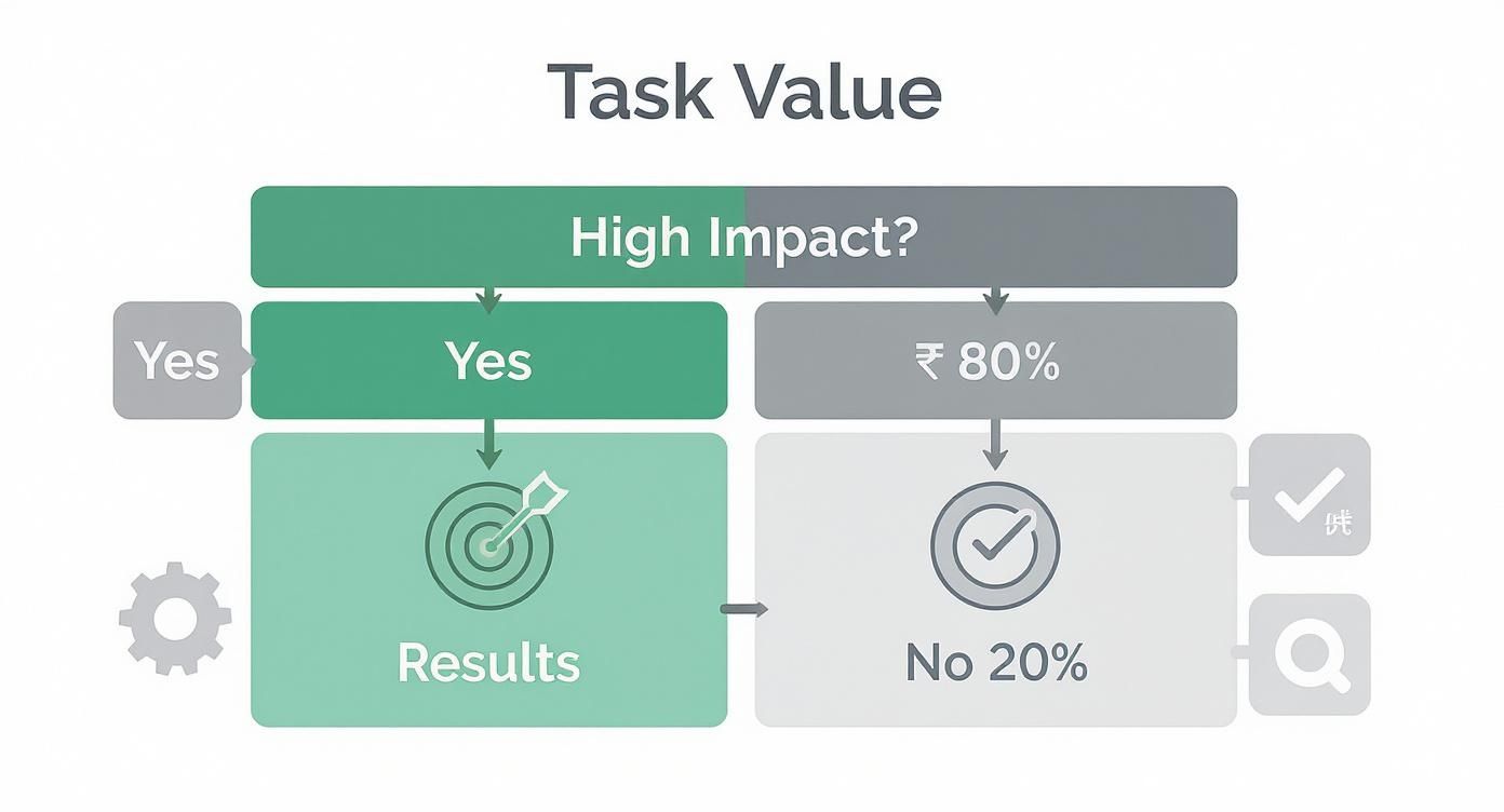 Infographic about how to prioritize tasks effectively