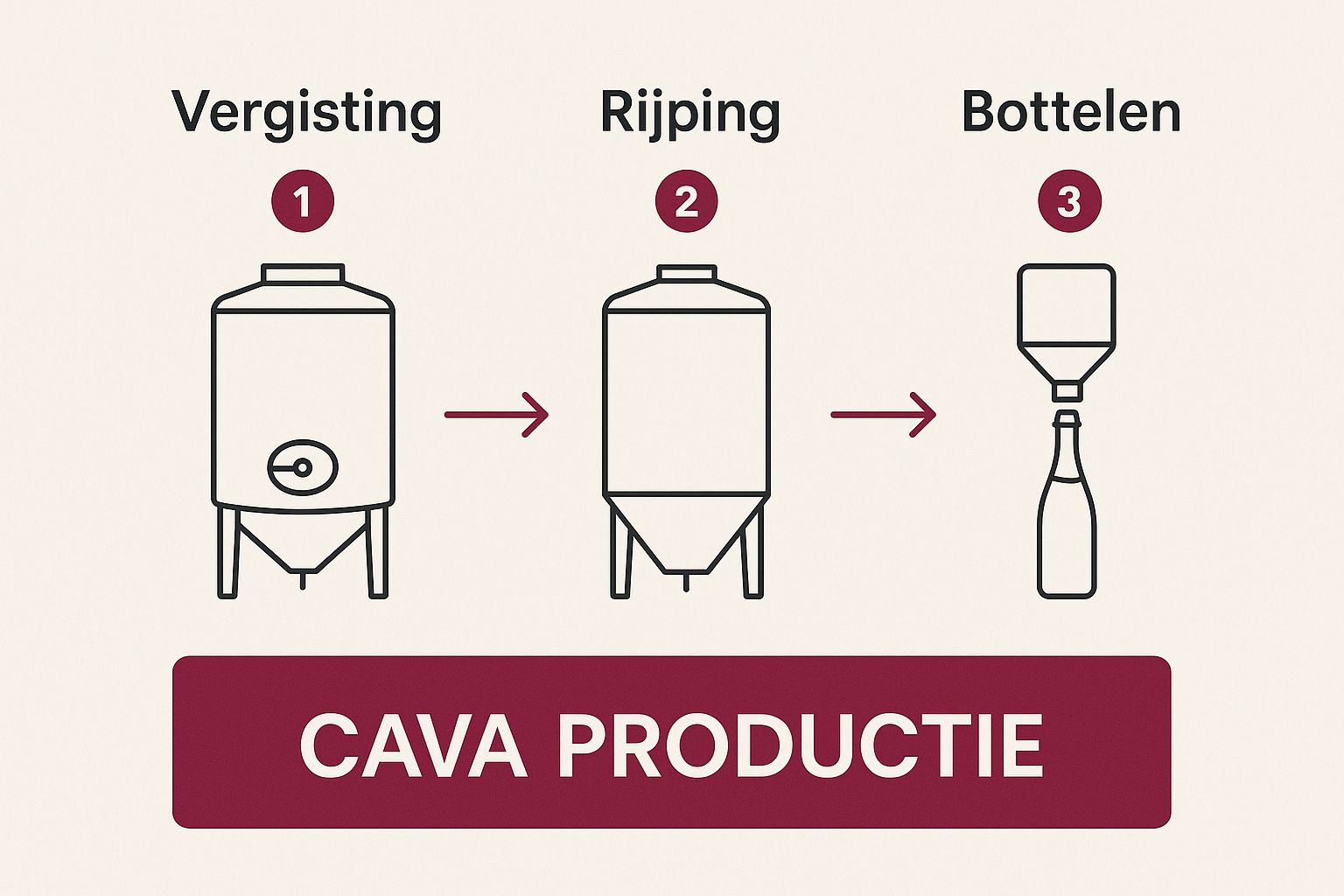 Infographic about cava conchi