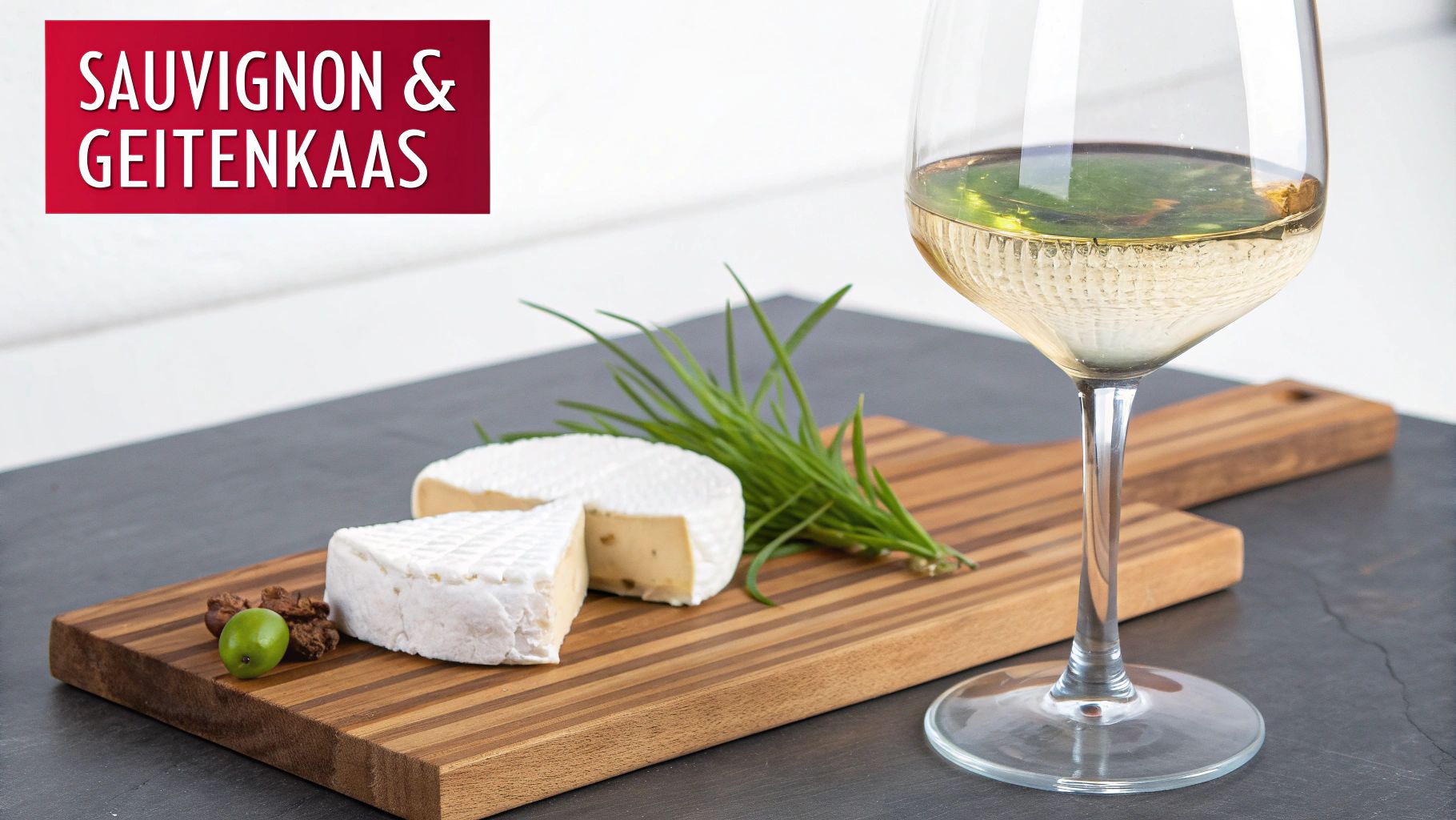 Sauvignon Blanc met Geitenkaas