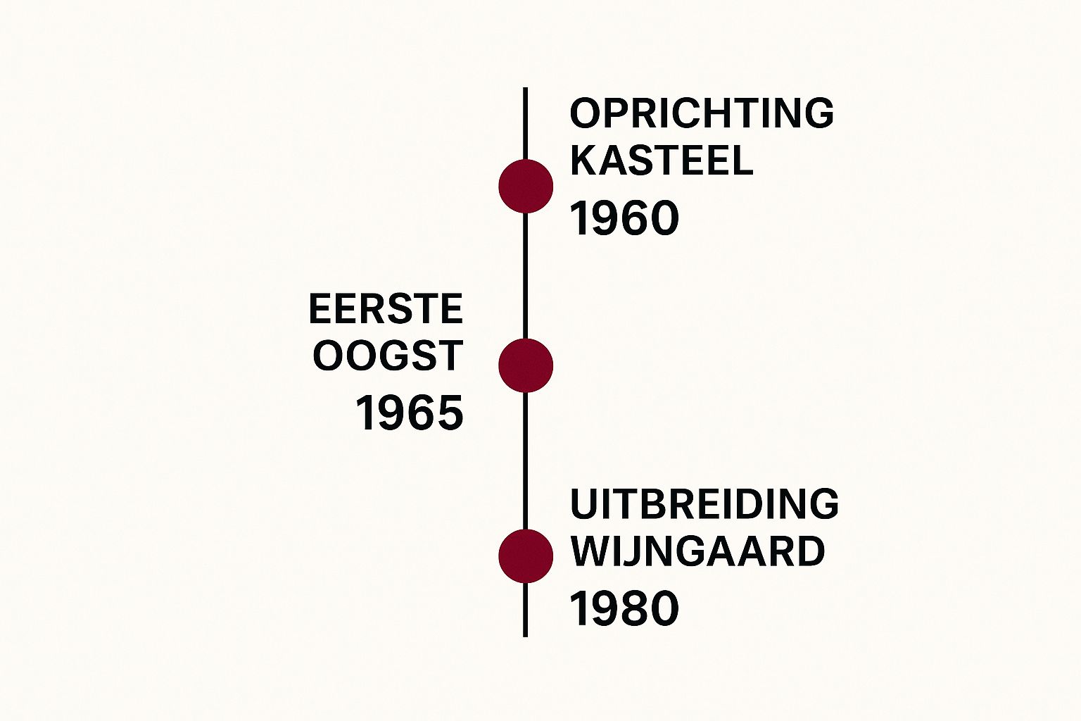 Infographic over wijnkasteel van genoelselderen