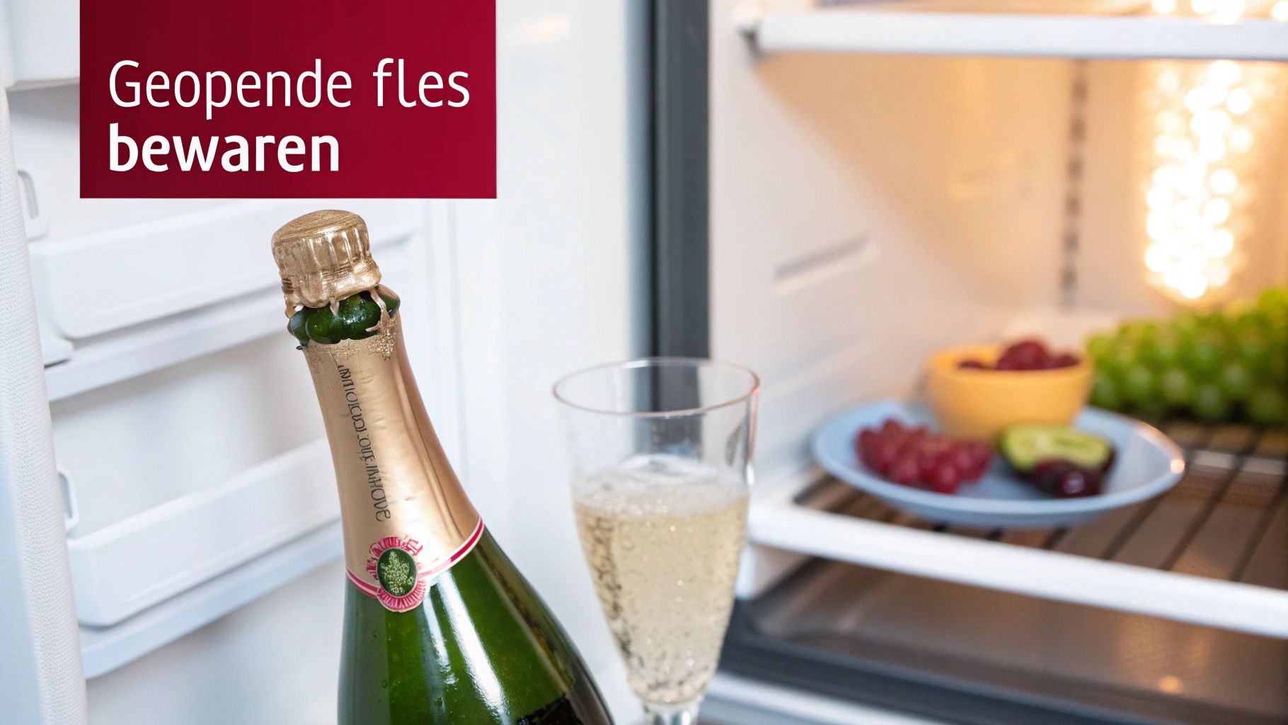 Vragen over het bewaren van champagne