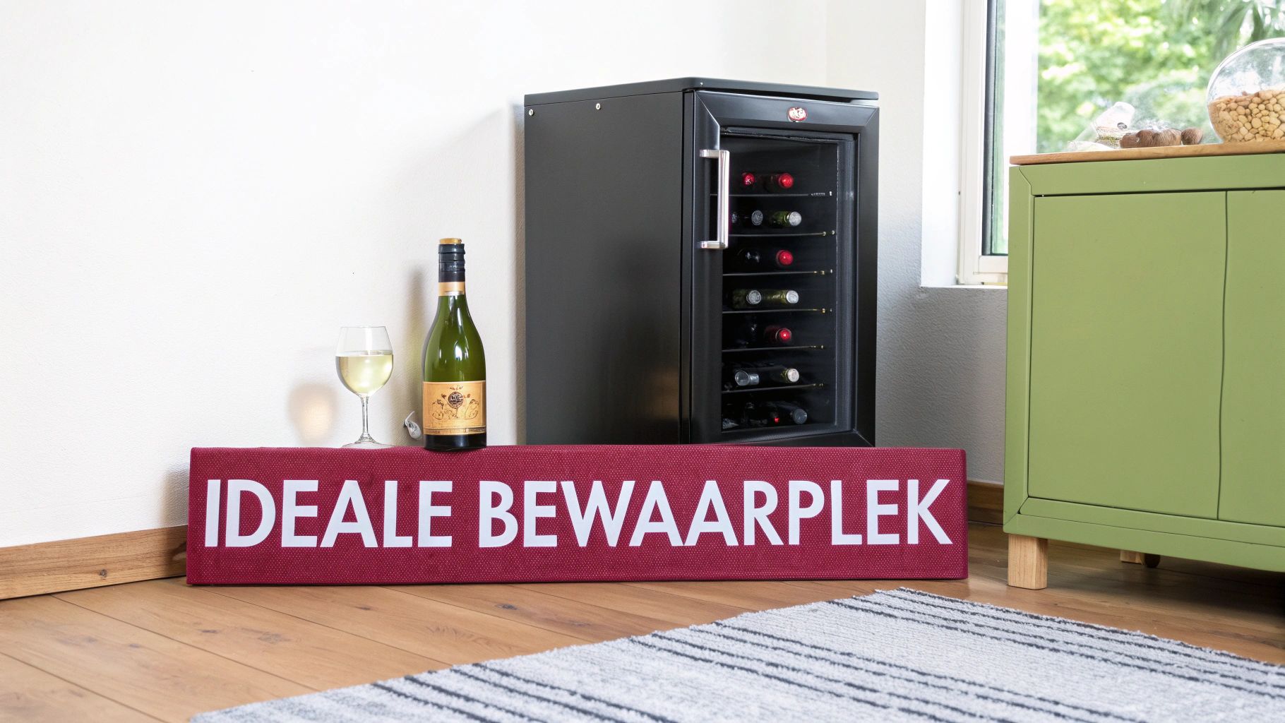 Verschillende formaten champagneflessen naast elkaar