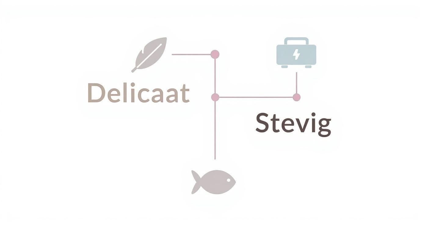 Infographic about welke wijn bij vis
