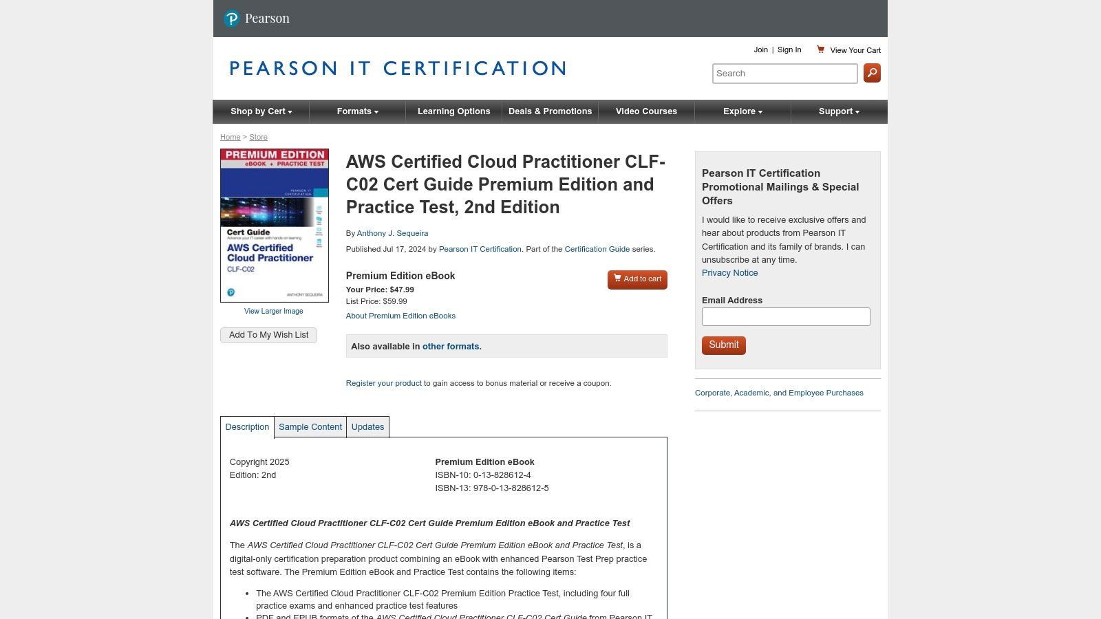 Pearson IT Certification