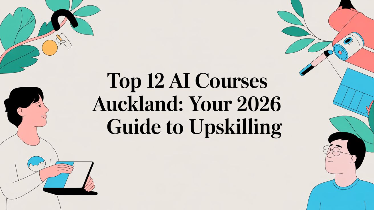 Top 12 AI Courses Auckland: Your 2026 Guide to Upskilling