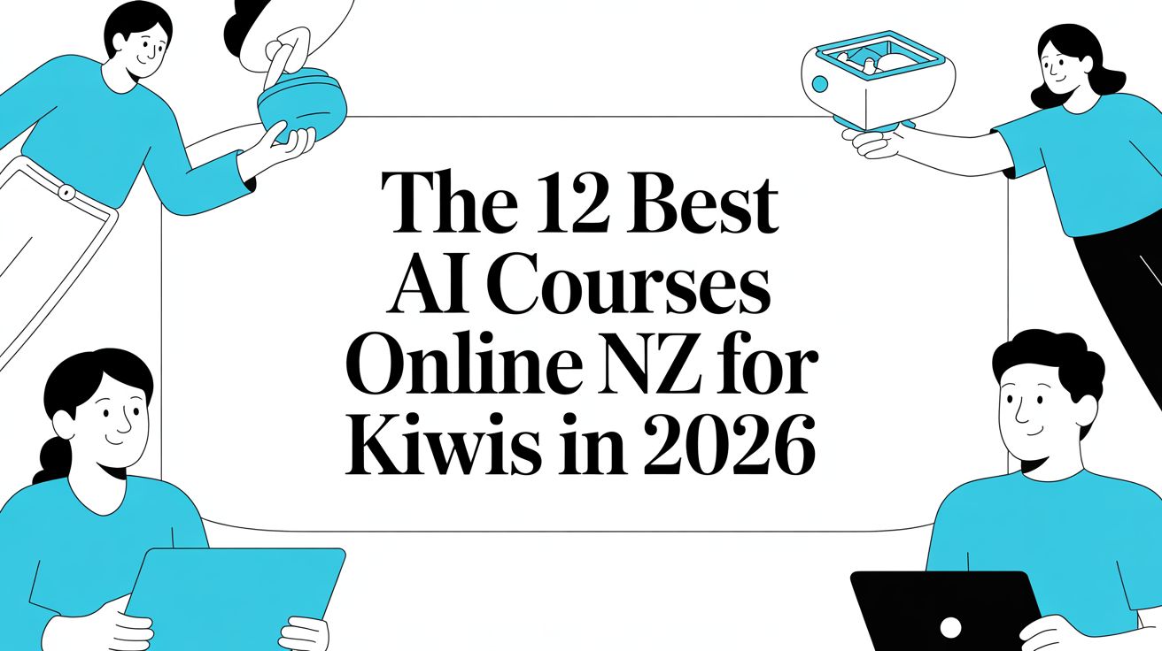 The 12 Best AI Courses Online NZ for Kiwis in 2026