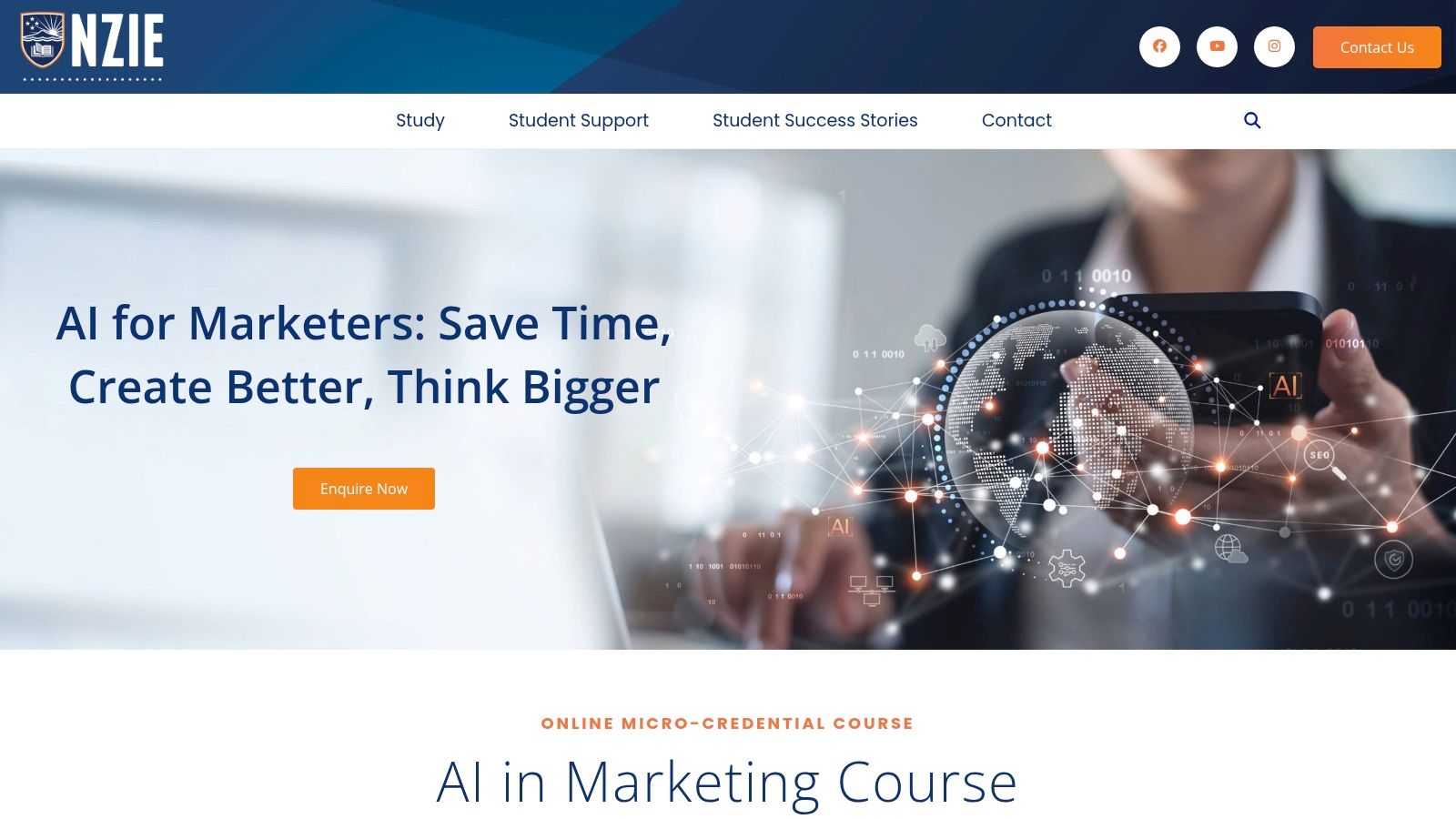 NZIE – AI in Marketing (NZQA micro-credential)