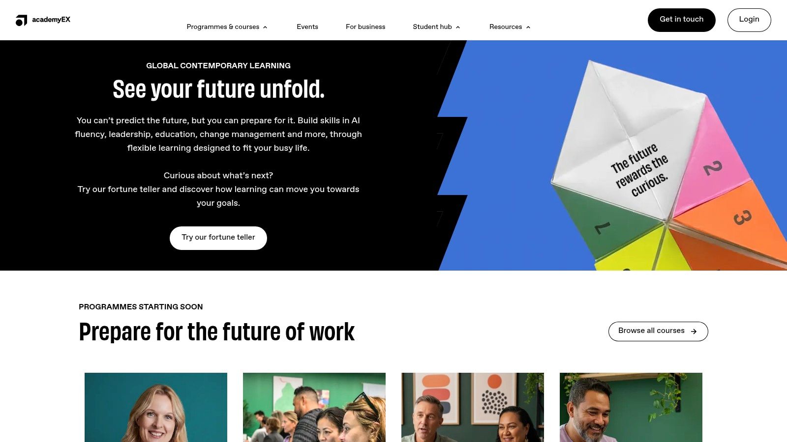 academyEX (including Tech Futures Lab)