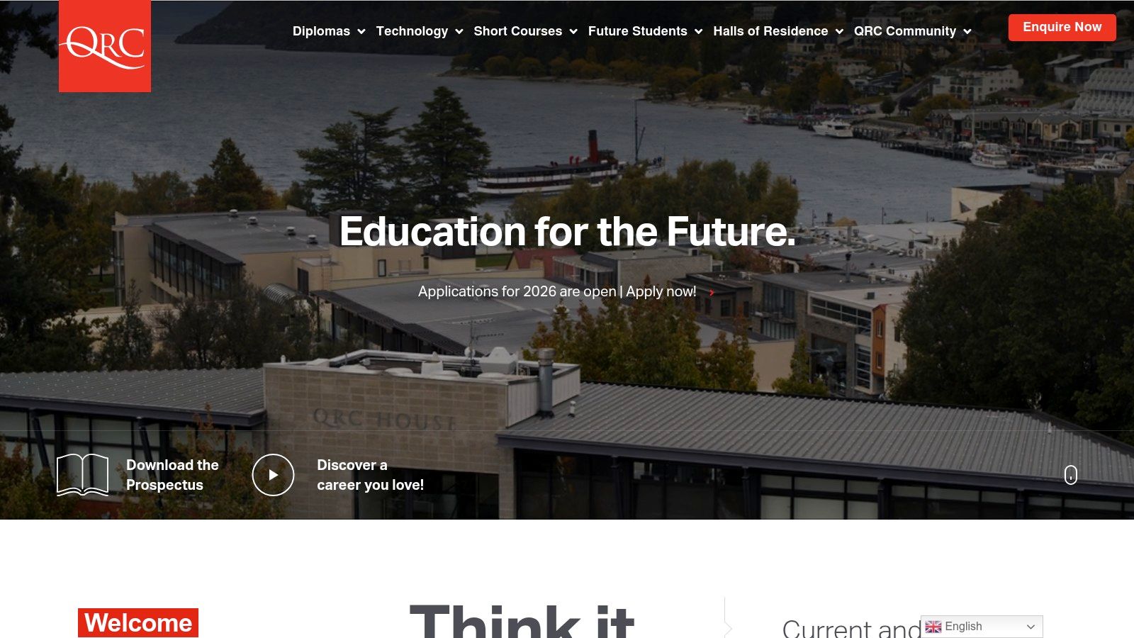 QRC (Queenstown Resort College) – AI Courses