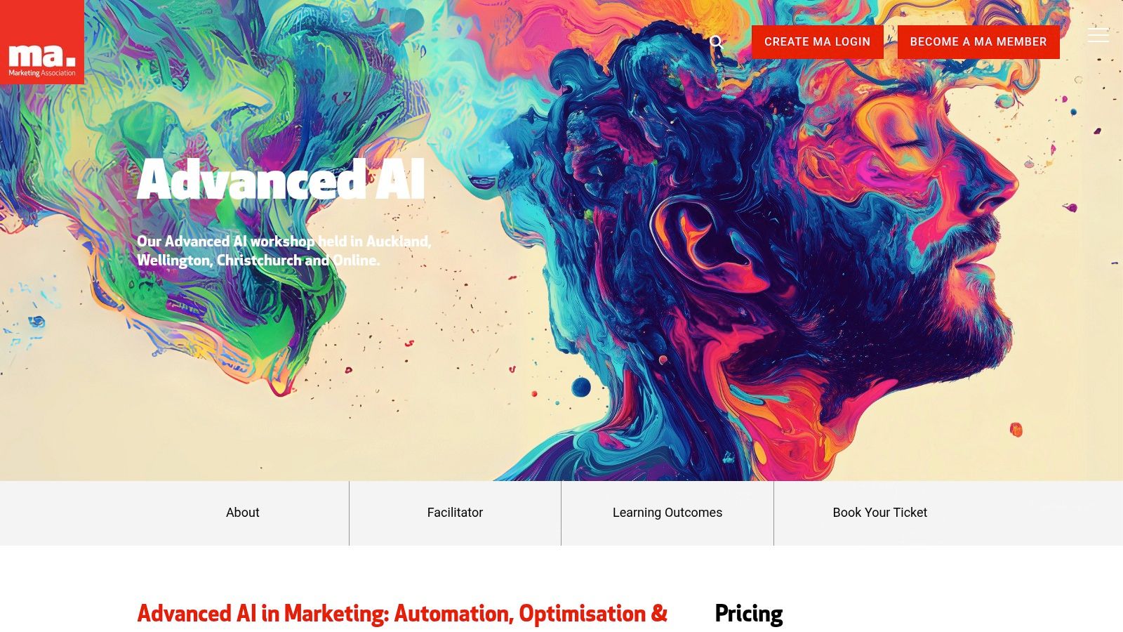 Marketing Association (NZ) – Advanced AI in Marketing: Automation, Optimisation & Efficiency