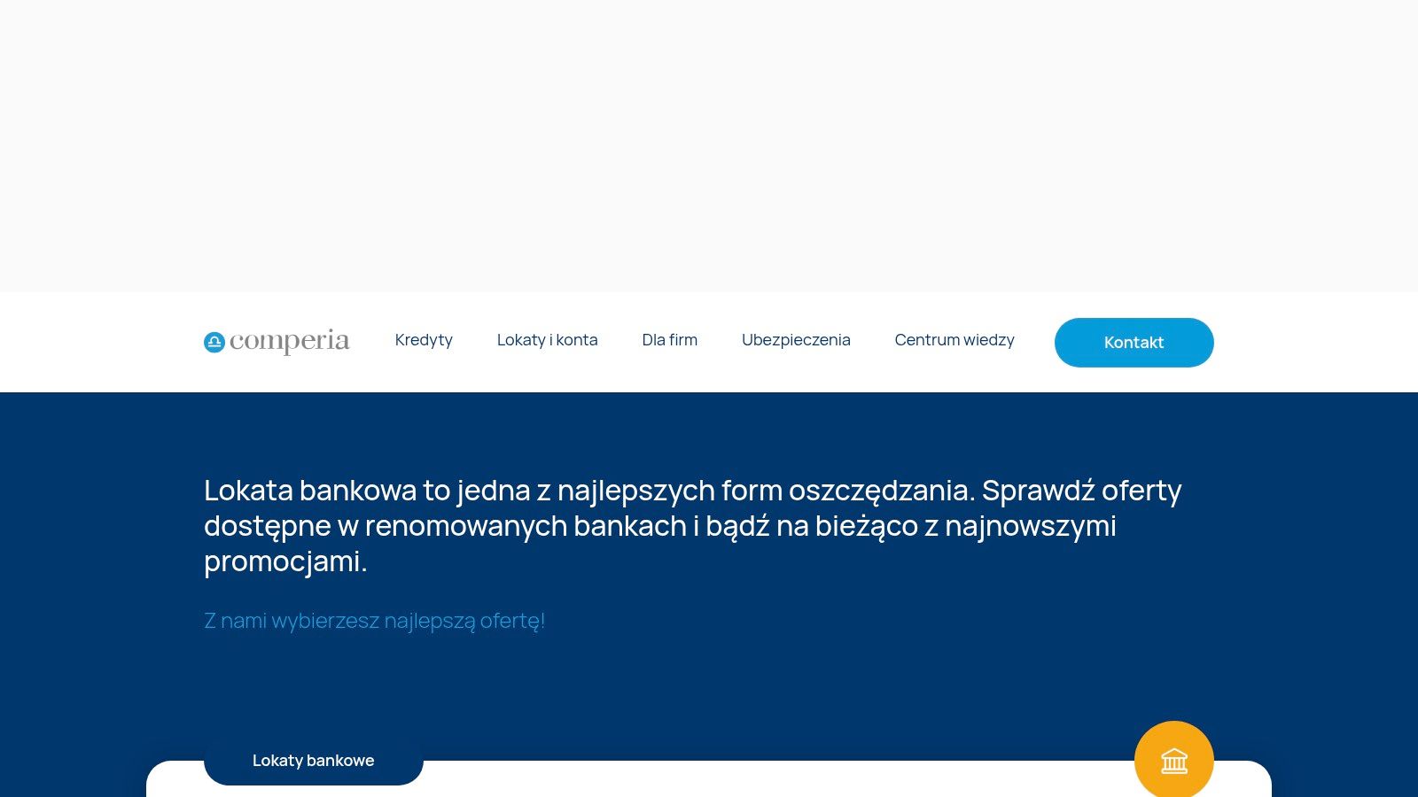 Comperia.pl – porównywarka lokat bankowych