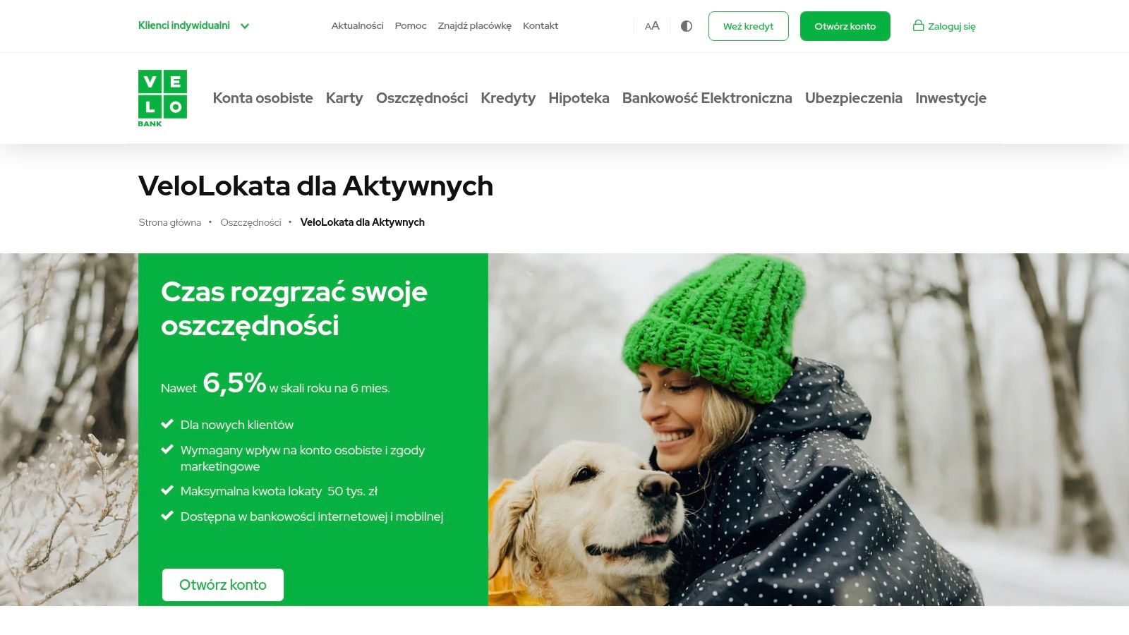 VeloBank (VeloLokata dla Aktywnych)