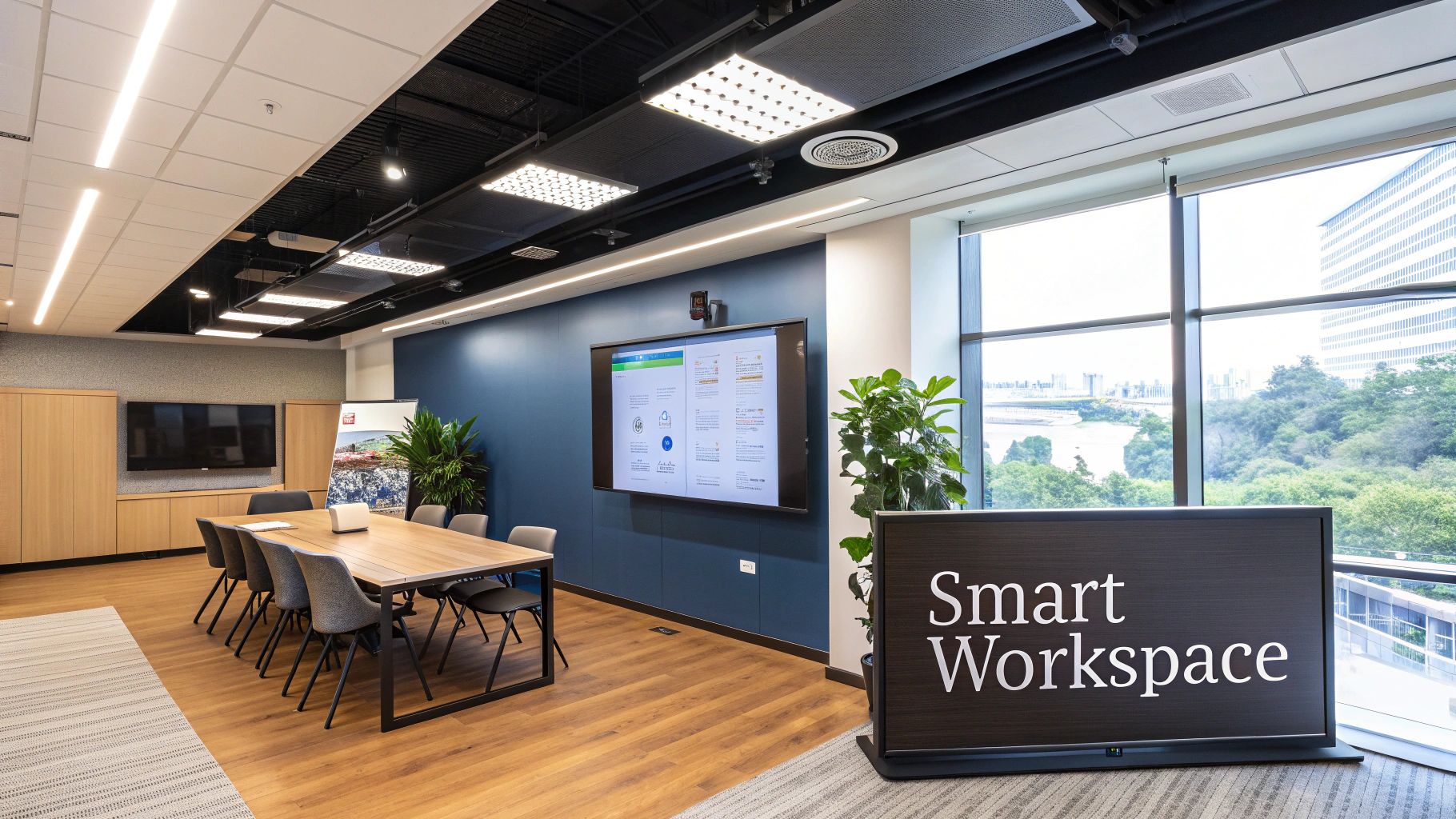 Tech-Forward Smart Office