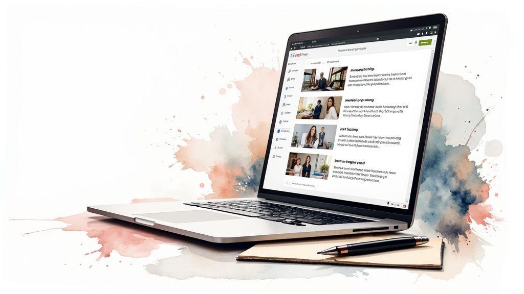 An image showing a Google Search results page with ads that have multiple extensions, such as sitelinks, callouts, and ratings, highlighting the concept of compelling ad copy.