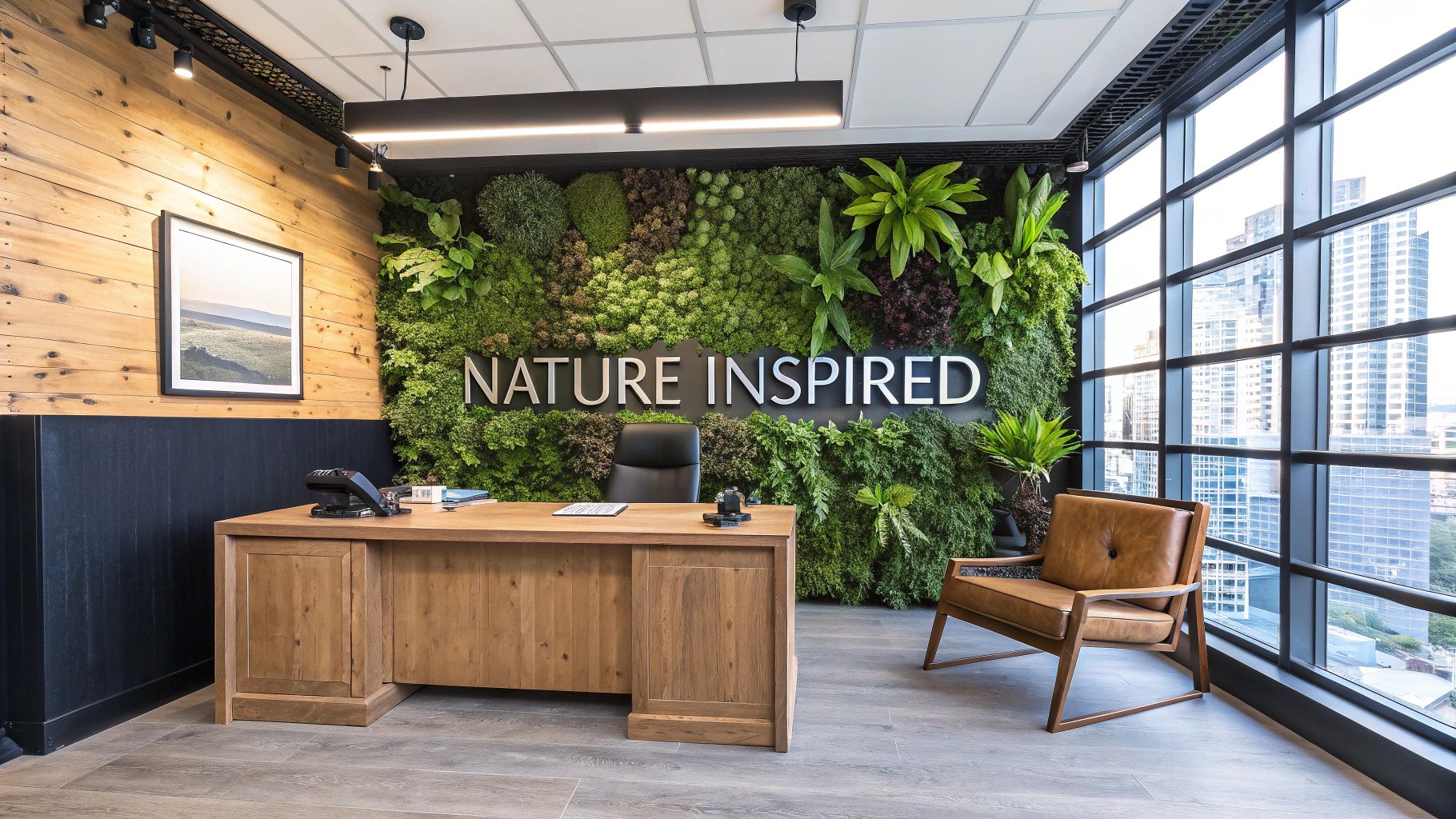 Biophilic Executive Office