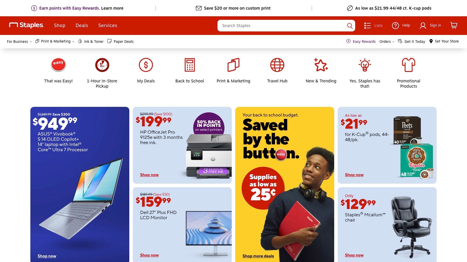 Staples