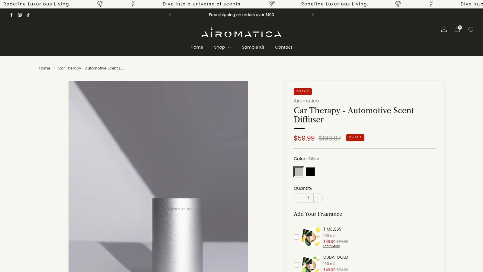 Airomatica Car Therapy: The Ultimate in Automotive Aromatics