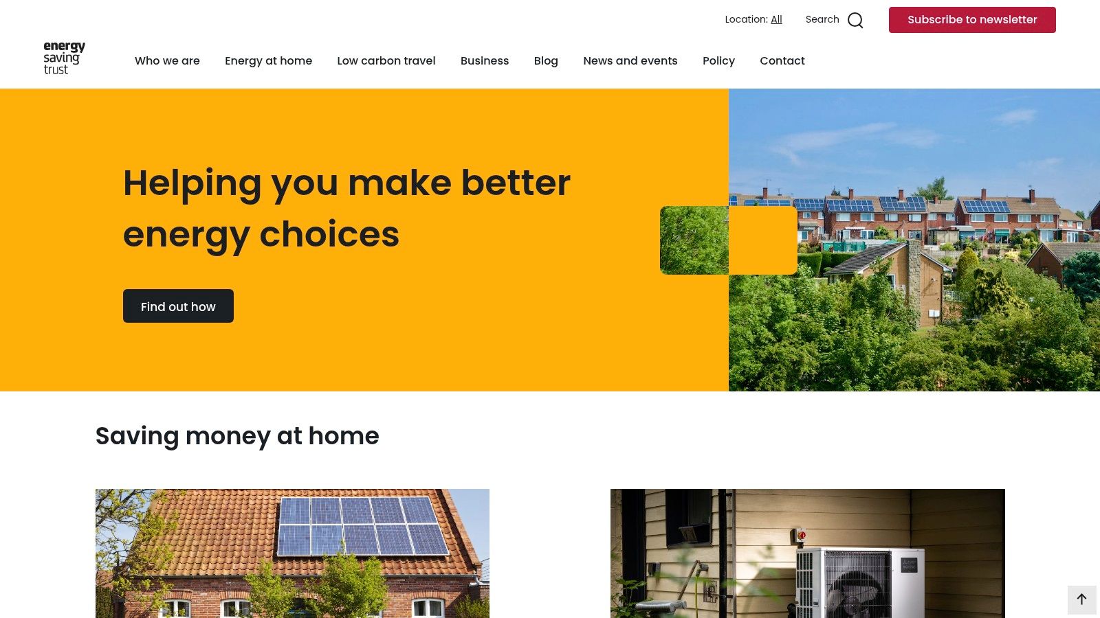 Energy Saving Trust: Your Impartial Energy Efficiency Guide