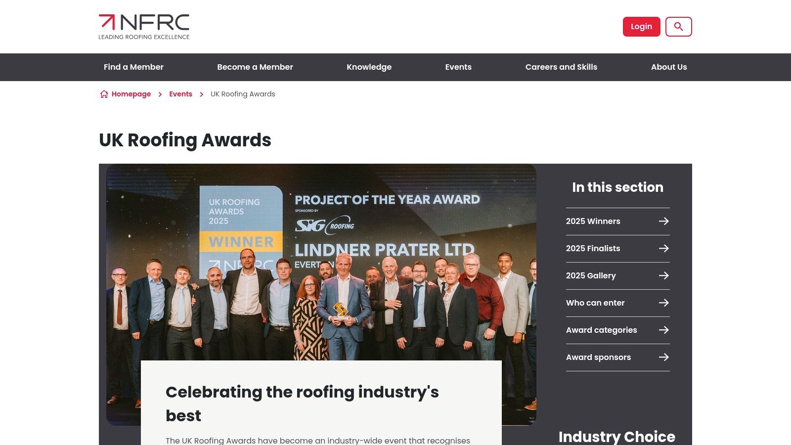 National Federation of Roofing Contractors (NFRC)