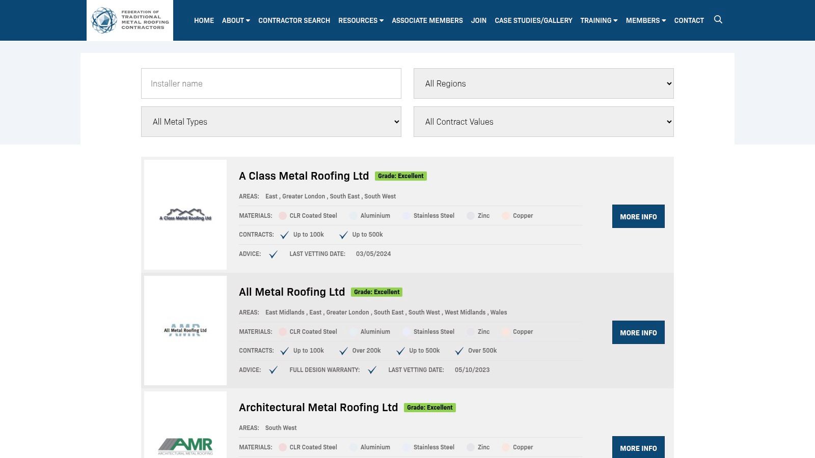 Federation of Traditional Metal Roofing Contractors (FTMRC)