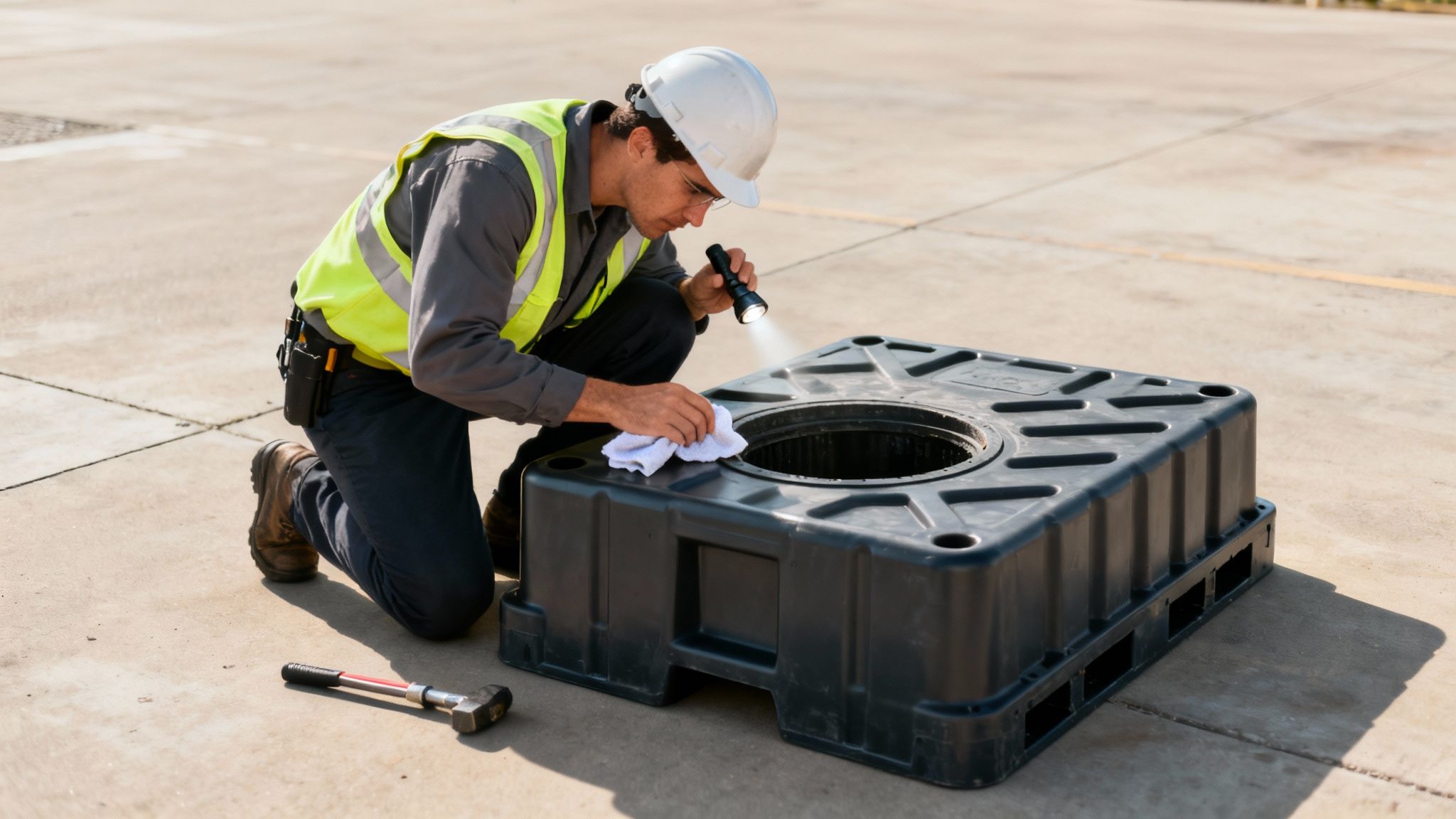 A Guide to Spill Containment Skids Spill containment skid installed on stable surface