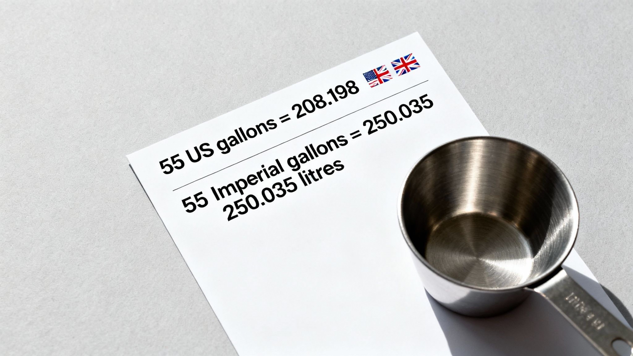 A standard blue 55-gallon drum in an industrial setting, symbolizing bulk liquid storage.