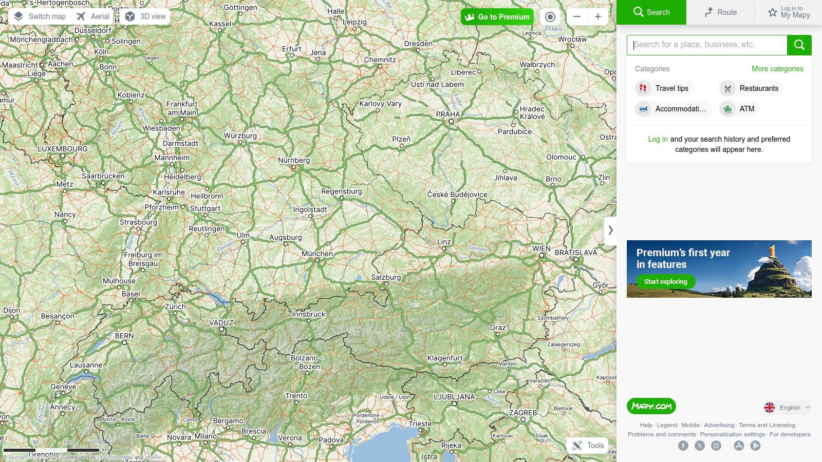 Mapy.cz (Mapy.com / Tourist Map)