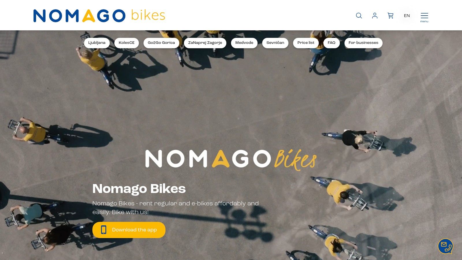 Nomago Bikes (nextbike by TIER)