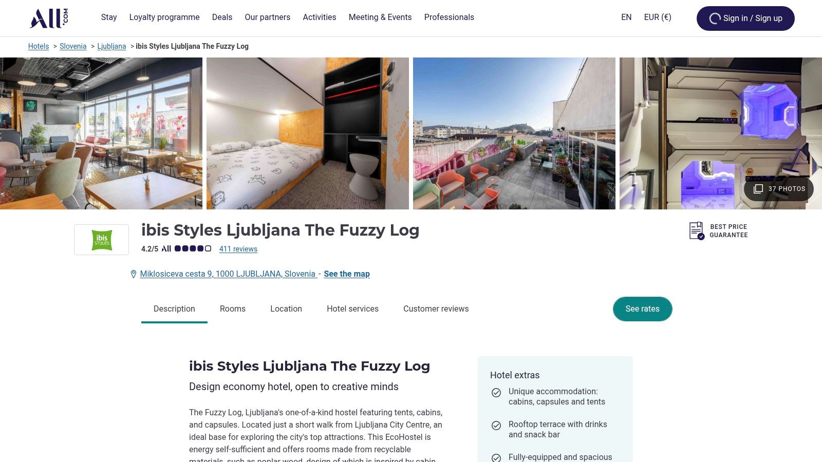 Ibis Styles Ljubljana – The Fuzzy Log (Accor / official)