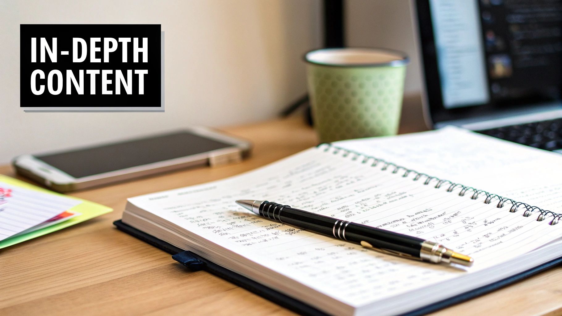 High-Quality, In-Depth Content Creation