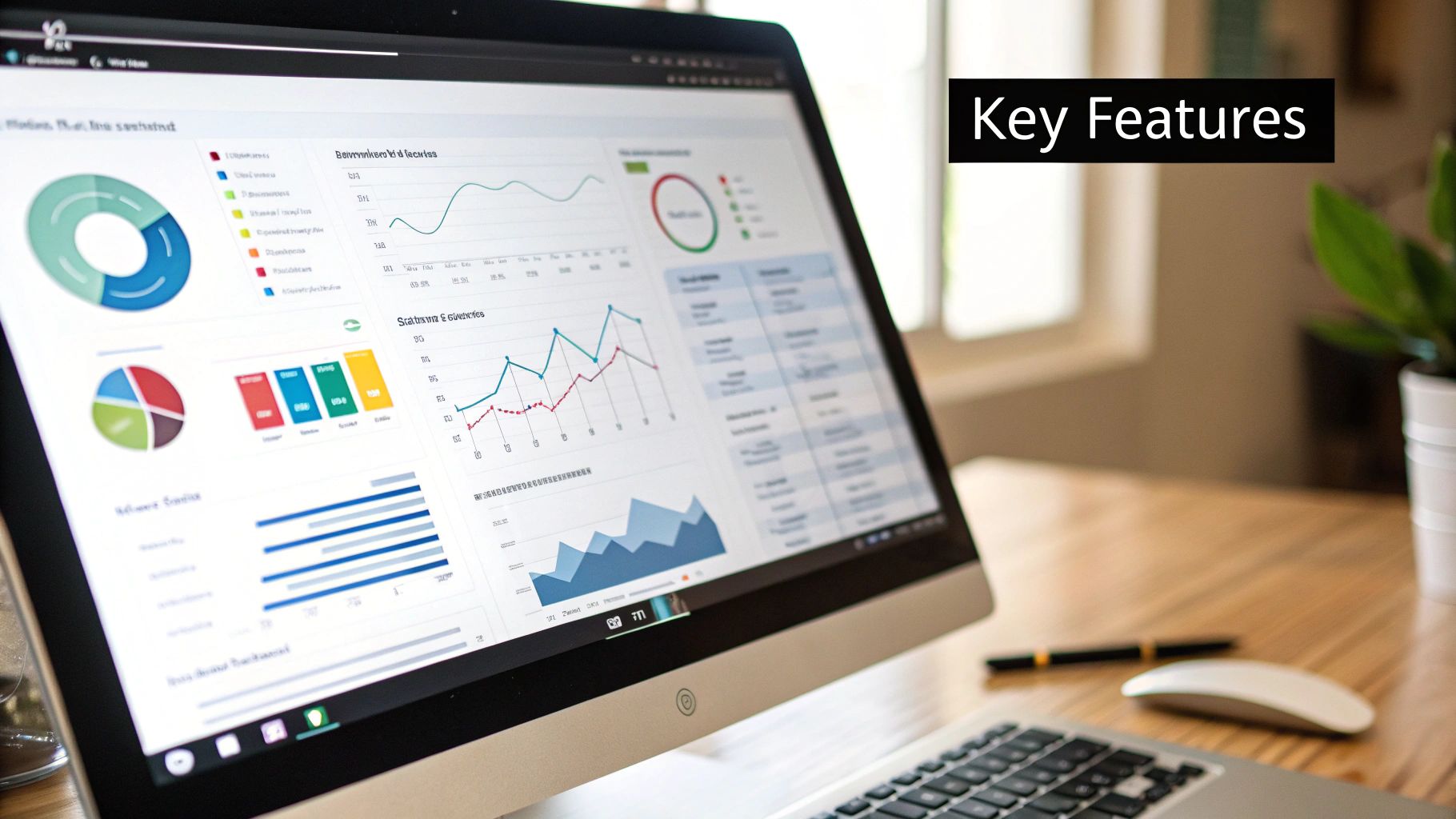 Example of an SEO client dashboard